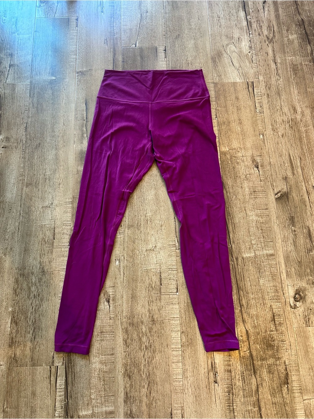 Lululemon High-Waist Magenta Align High Rise Leggings Size 10